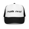 Sigma Voice Trucker Hat Black Logo