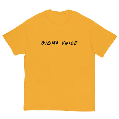 Sigma Voice T-Shirt Black Logo