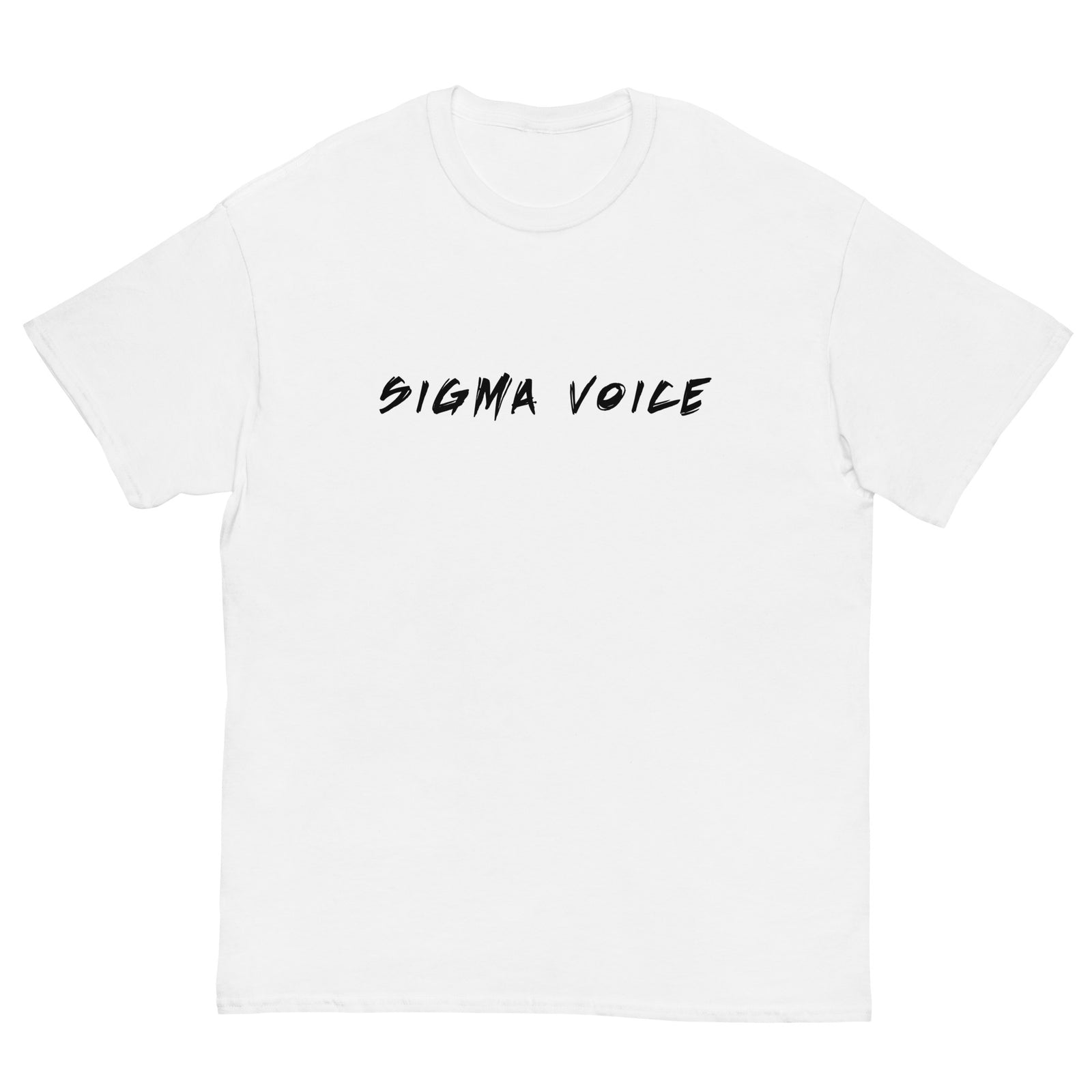 Sigma Voice T-Shirt Black Logo